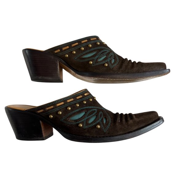 Cole Haan western mules - Picture 7 of 9